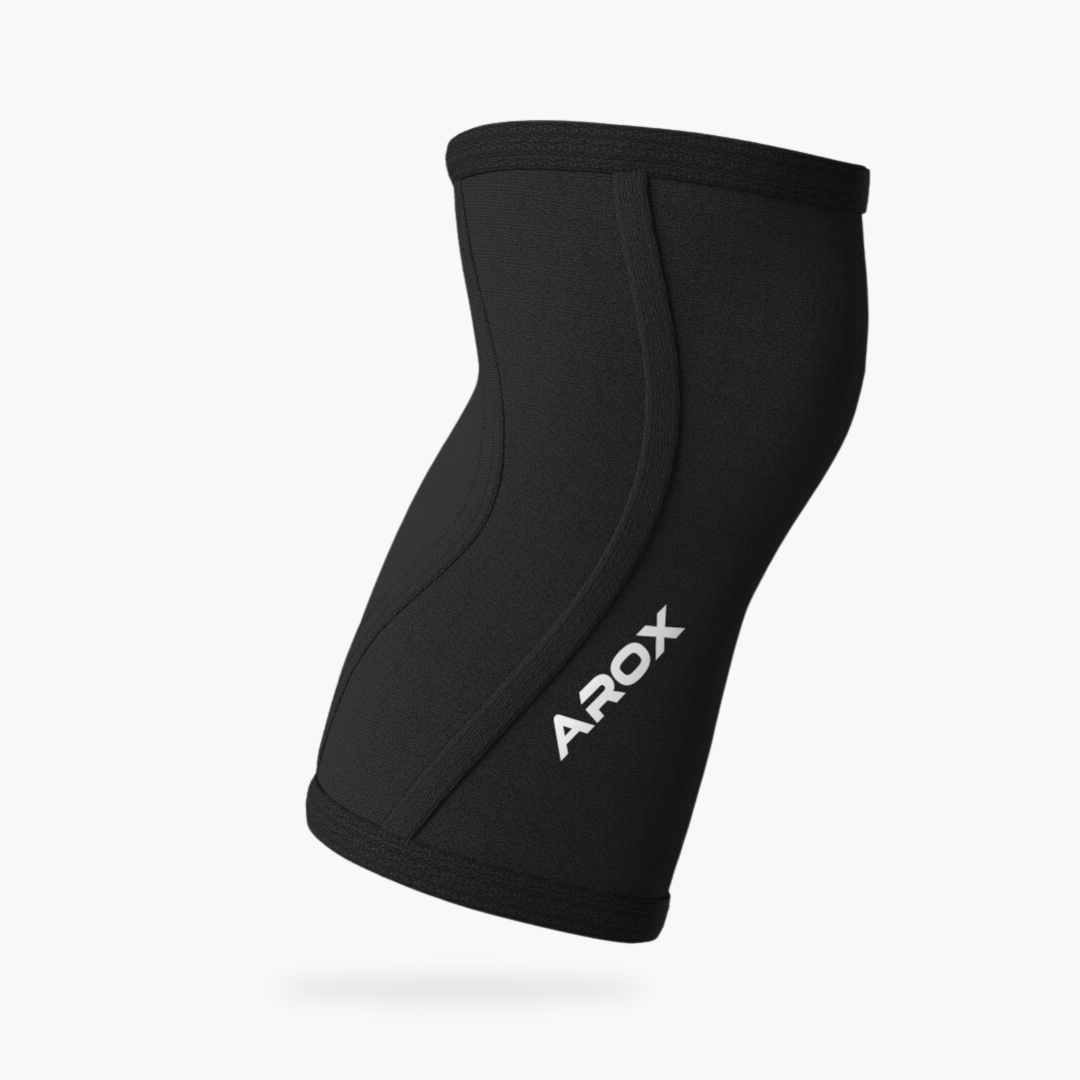 Hybrid knäskydd 7 mm (Svart)