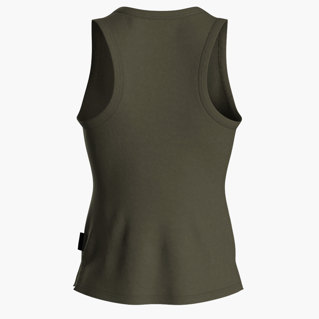 SportsTech women long top (Grön)