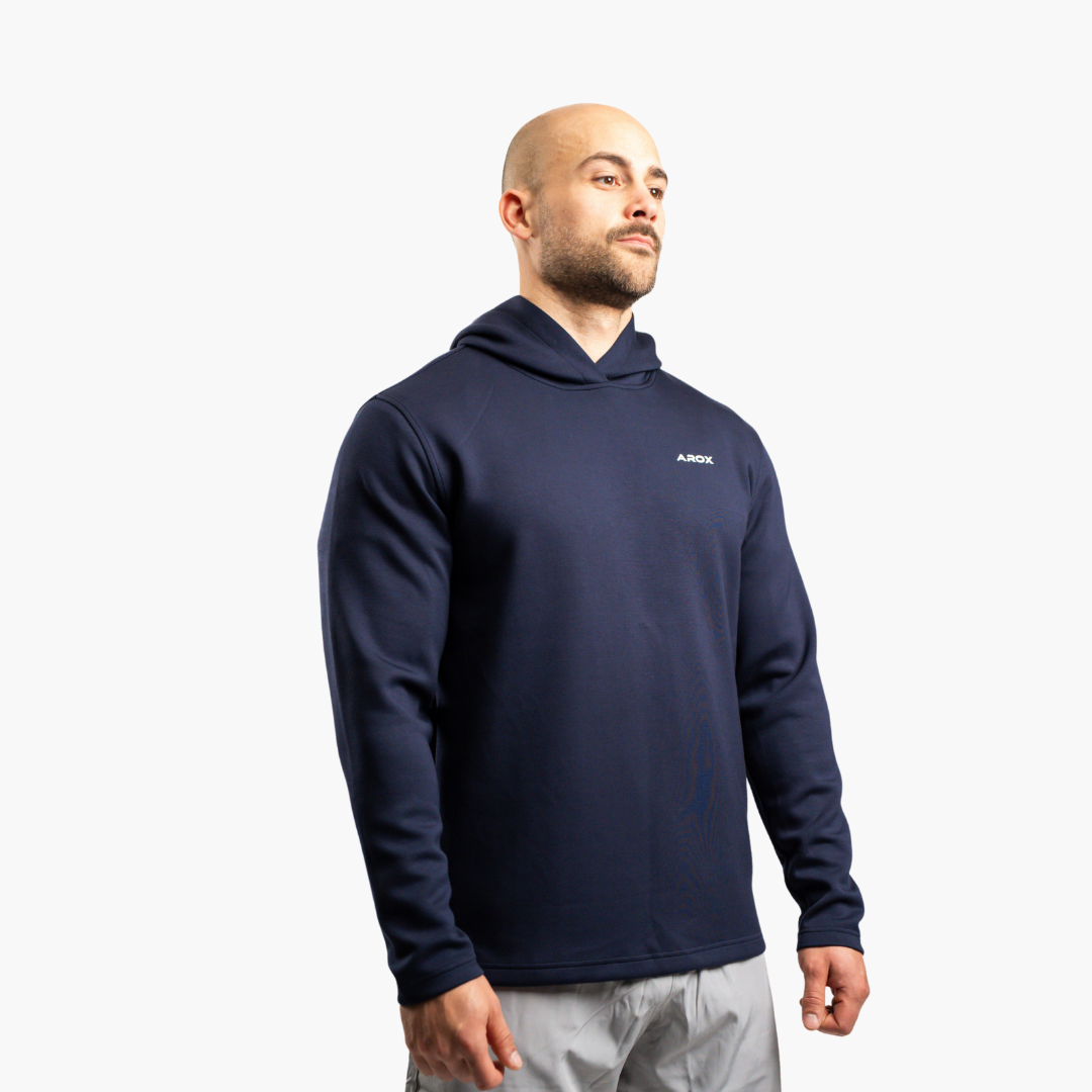 Active hoodie (Navy blue)