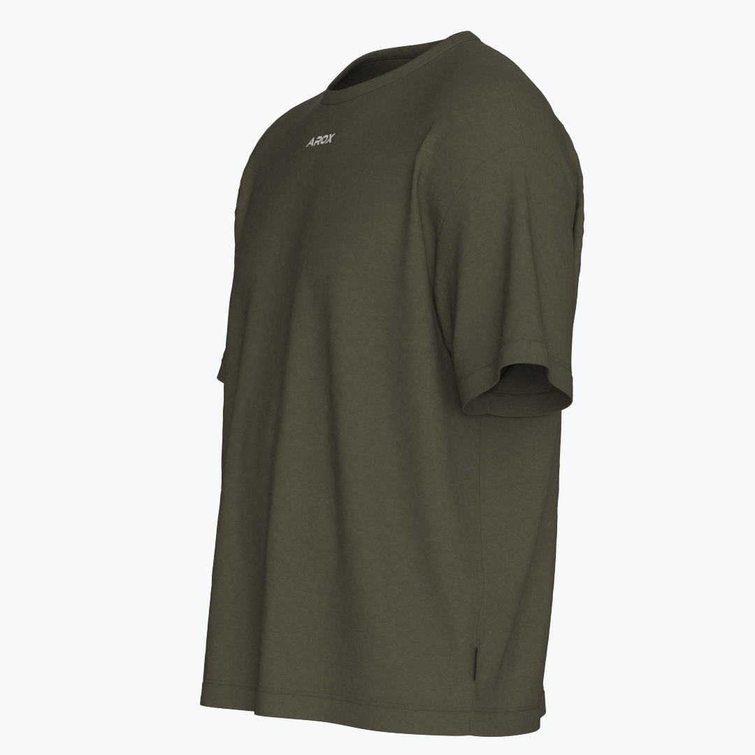 SportsTech oversized t-shirt (Grön)