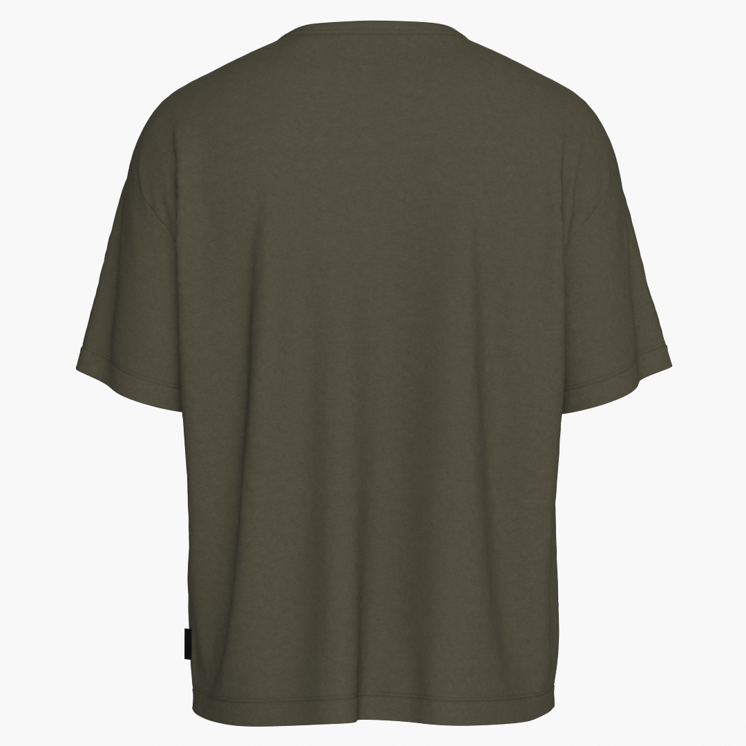 SportsTech oversized t-shirt (Grön)
