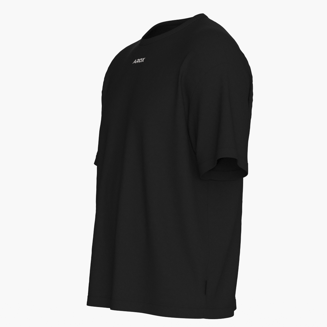 SportsTech oversized t-shirt black