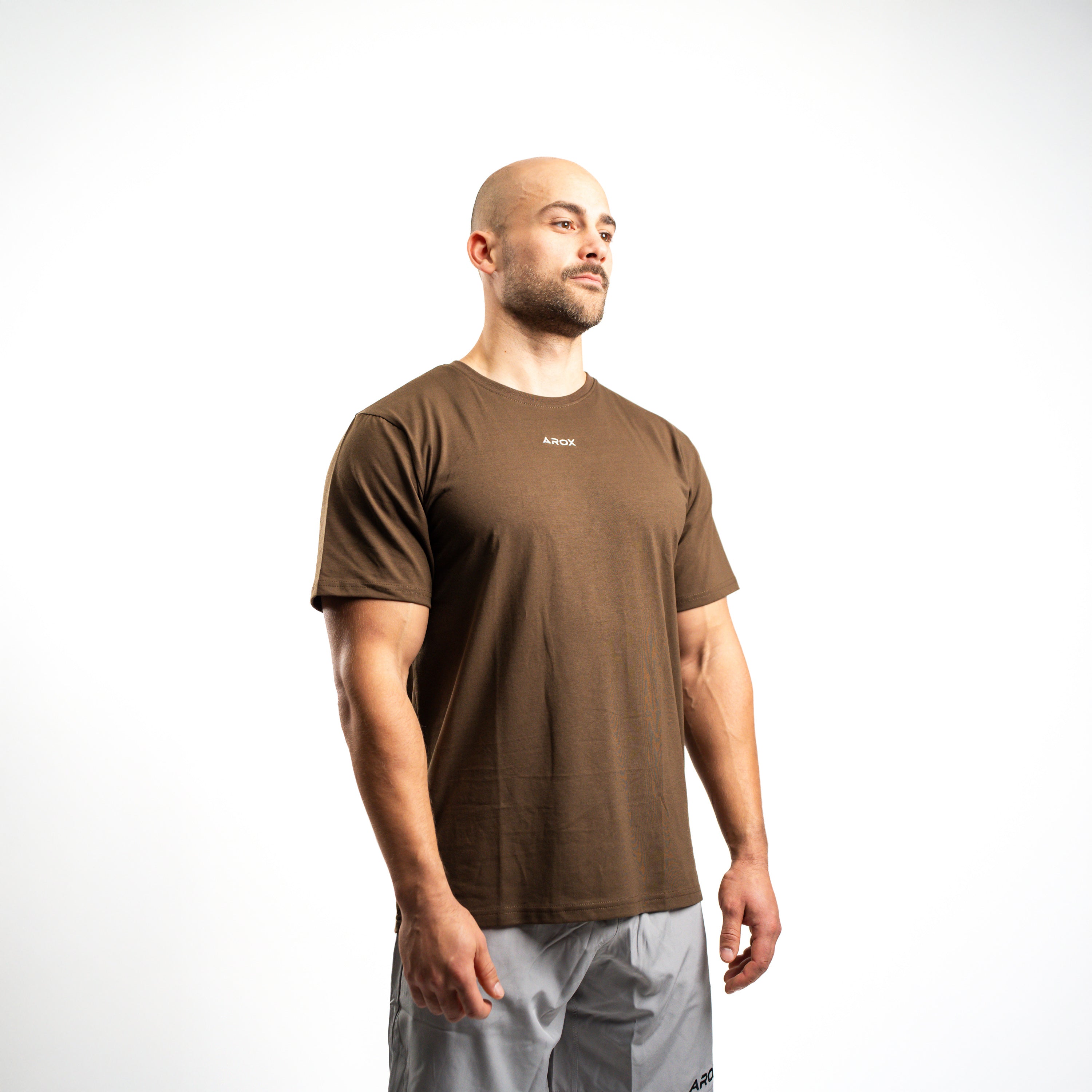 SportsTech unisex T-shirt (Dark brown)