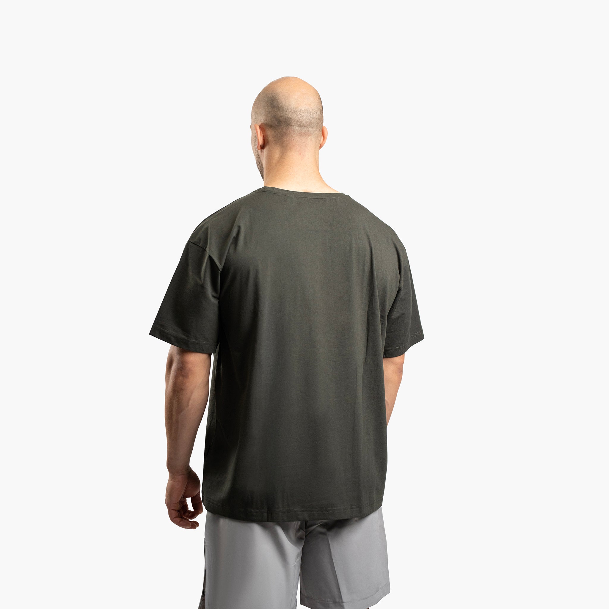 SportsTech oversized t-shirt (Grå)