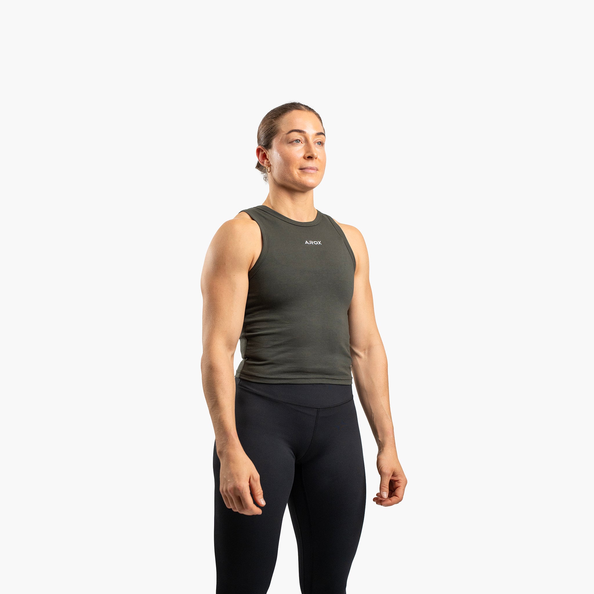 SportsTech women top (Mörkgrå)