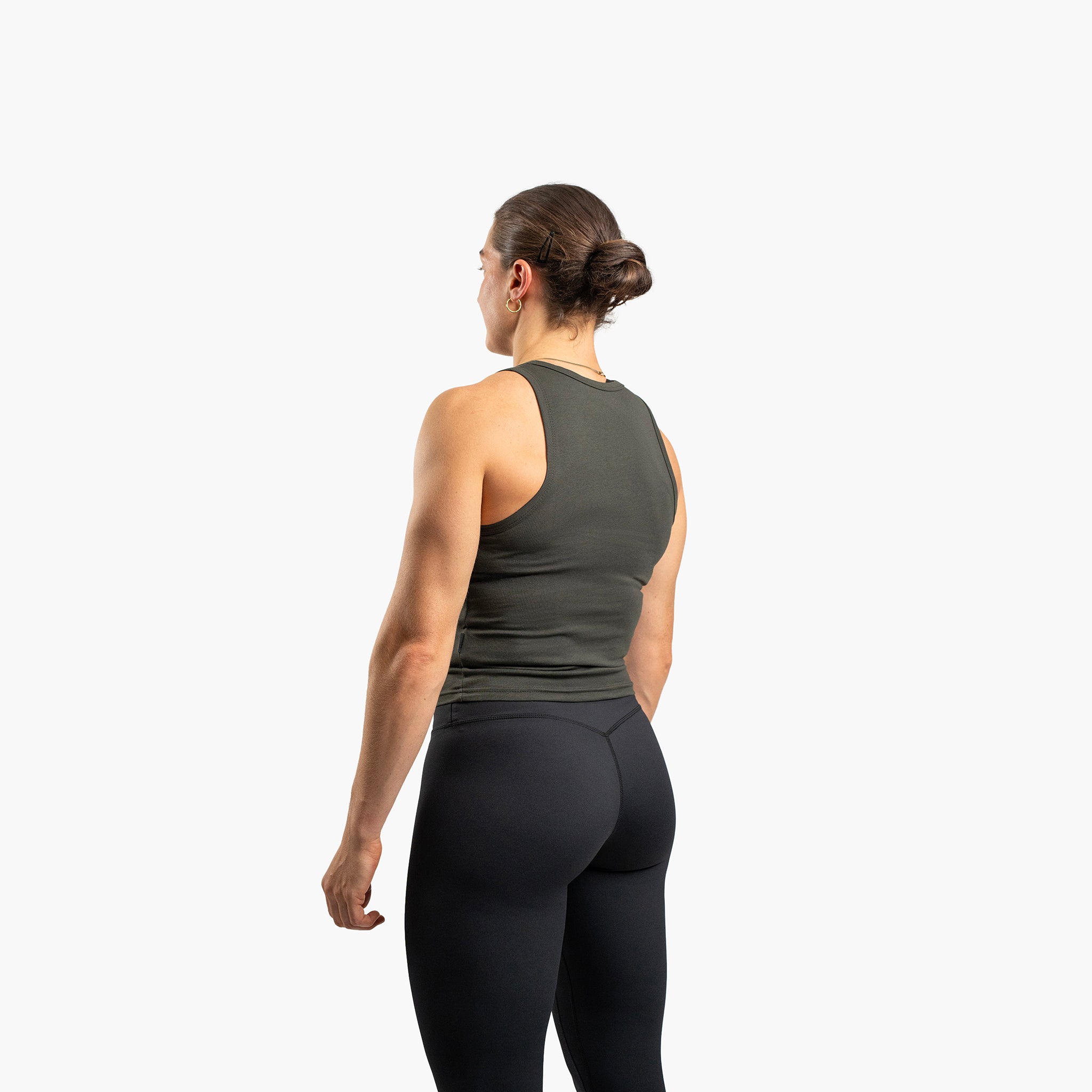 SportsTech women top (Mörkgrå)