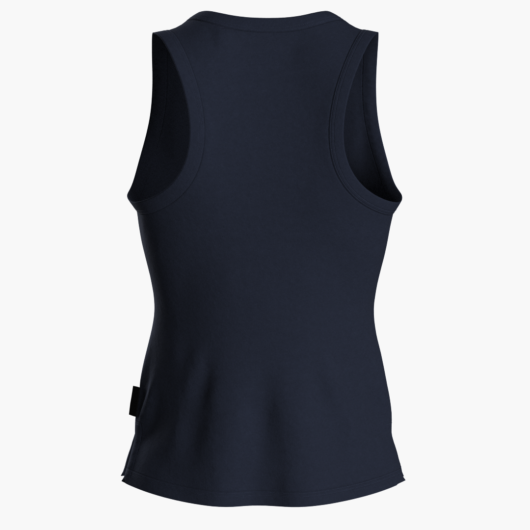 SportsTech women long top (Mörkblå)