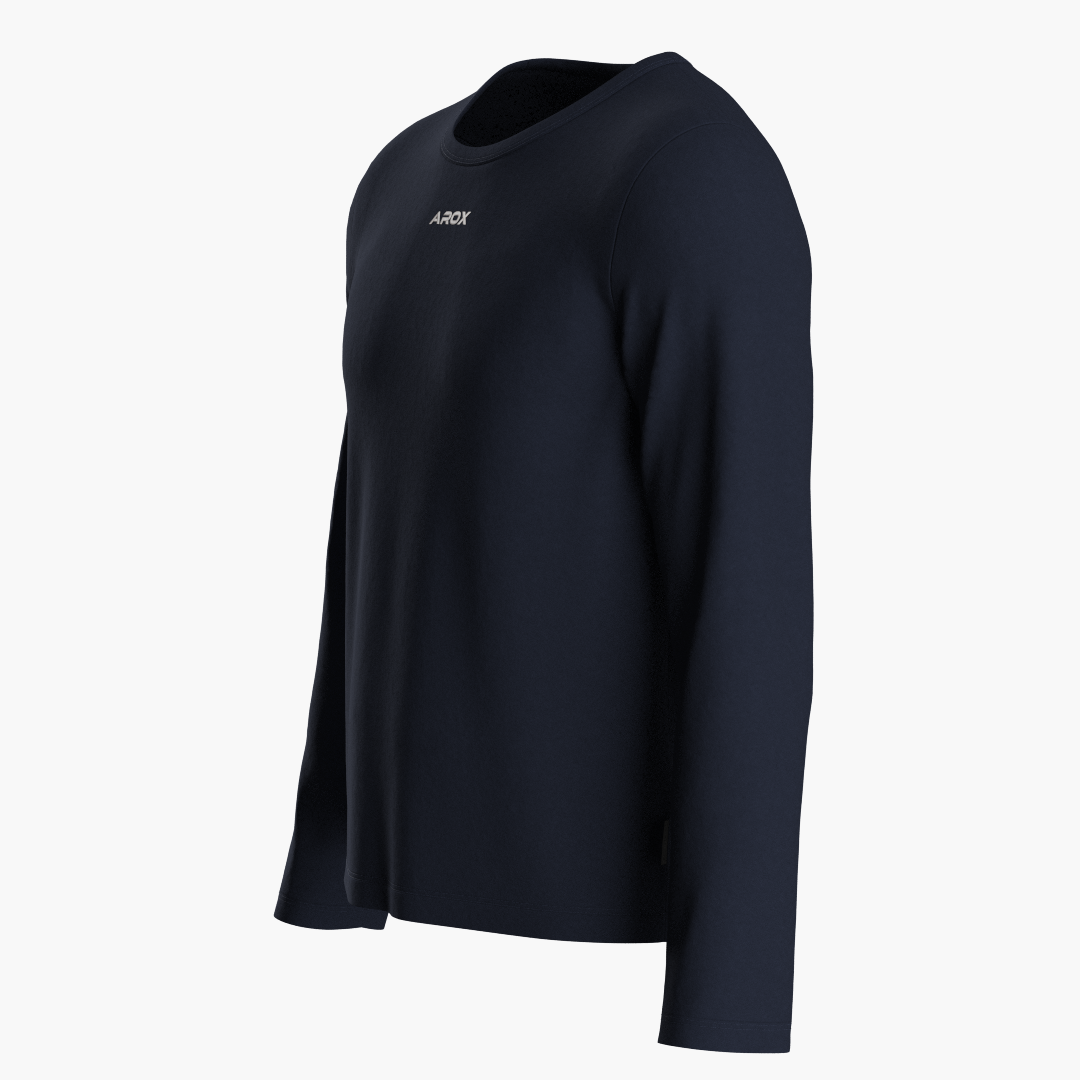 SportsTech men long sleeve (Mörkblå)