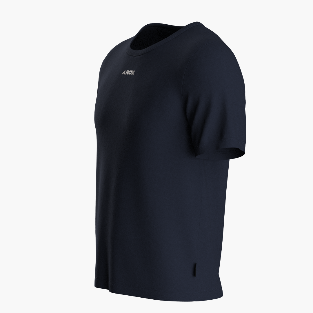 SportsTech unisex T-shirt (Mörkblå)