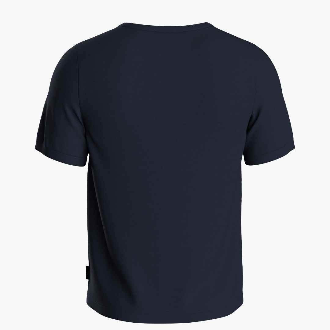 SportsTech unisex T-shirt (Mörkblå)