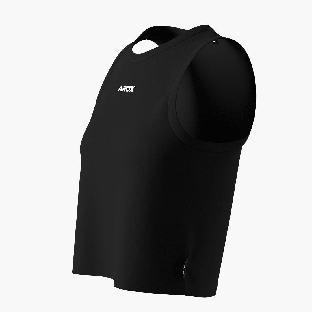 SportsTech women top (Svart)