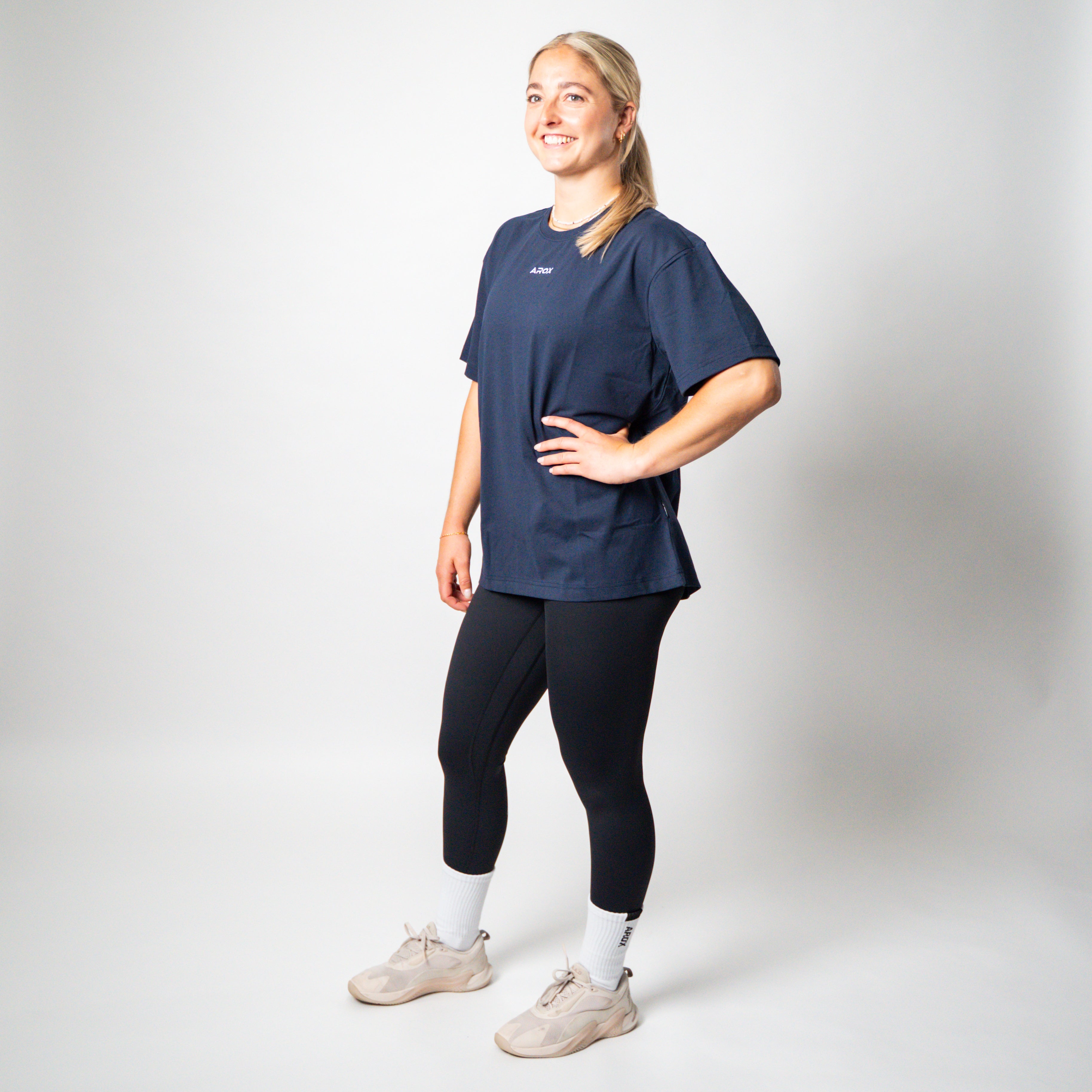 SportsTech oversized t-shirt grey
