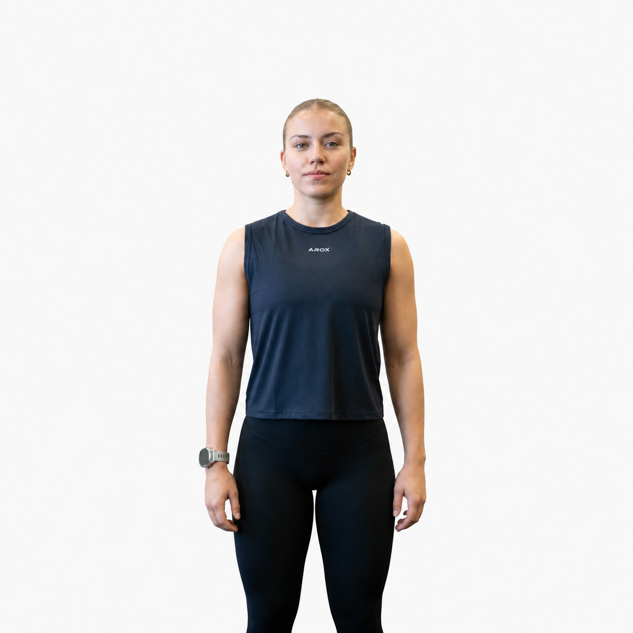 SportsTech women tank top (Marinblå)