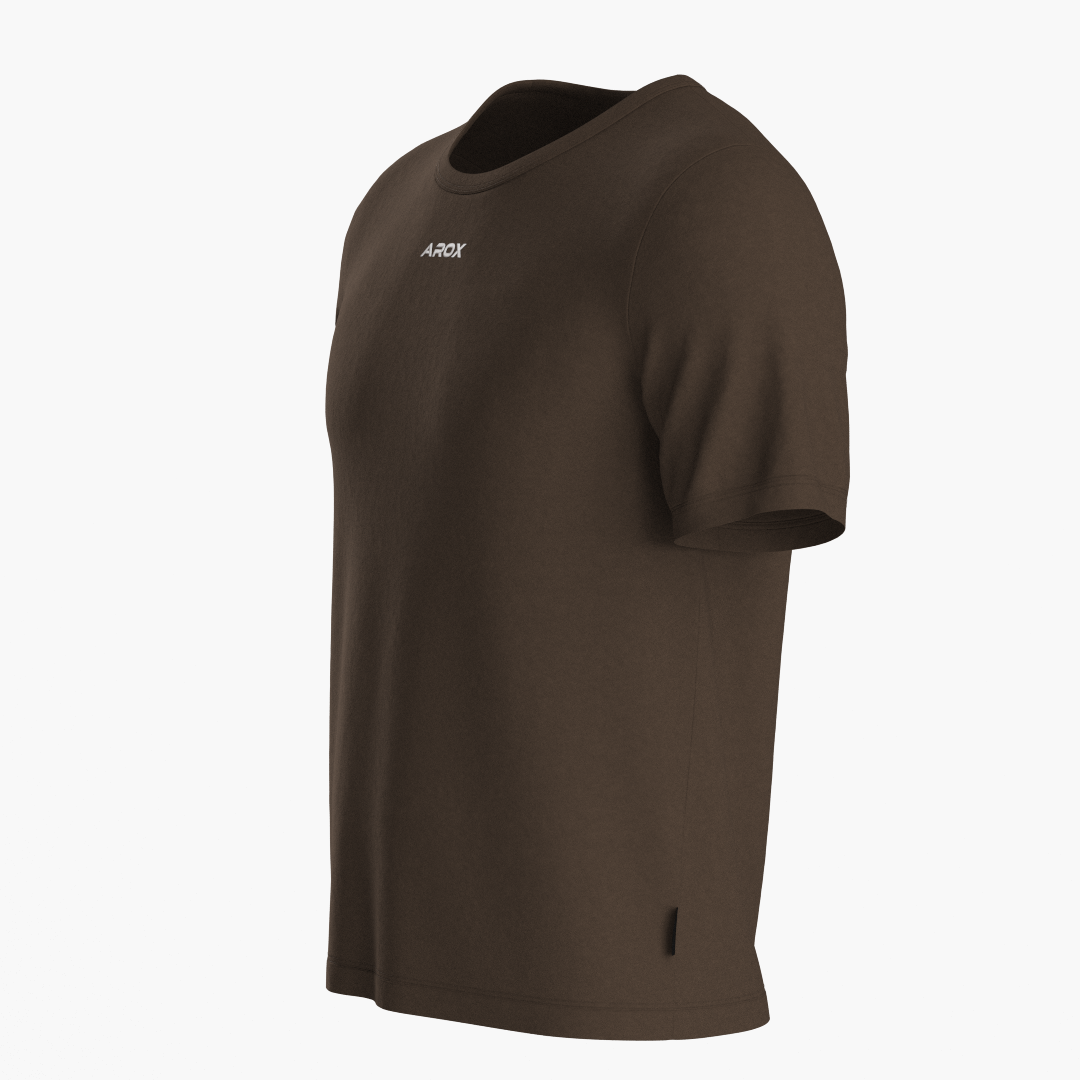 SportsTech unisex T-shirt (Dark brown)